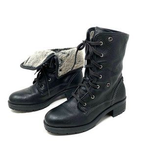 Clarks Women's Reunite Military Faux Fur Boot